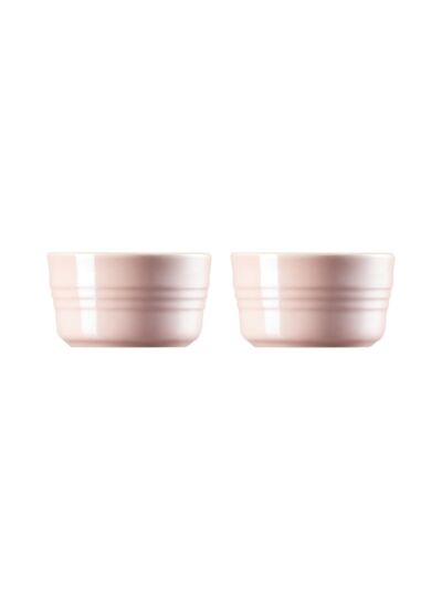 Set de 2 ramequins 240ml en céramique chiffon pink