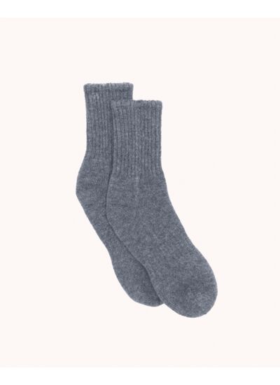 Chaussettes SOCKS Chaussettes cachemire couleur unie, 4 fils