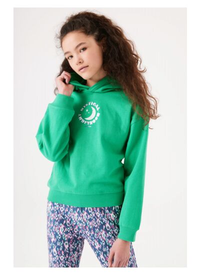 Girls Sweater Green