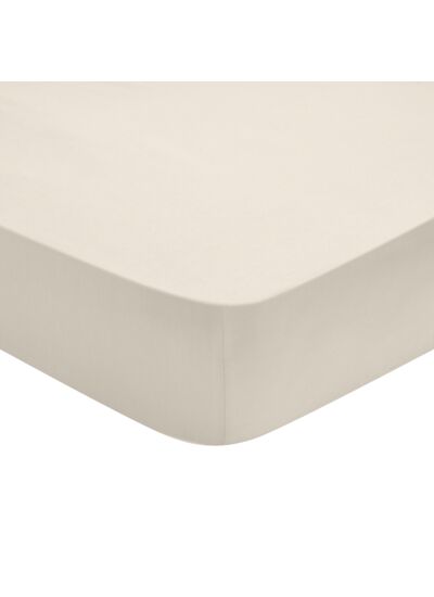 Drap Housse Influence Percale Coquille