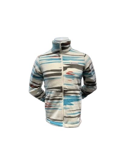 Granite Mountain Printed Fleece Jacket Homme Beige