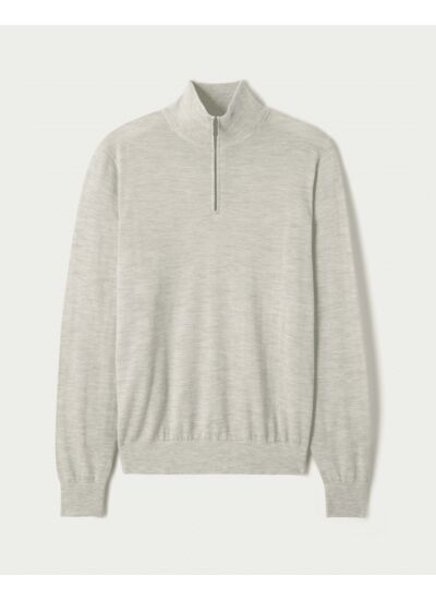 Pull col camionneur  - Homme - GRIS ARMOISE