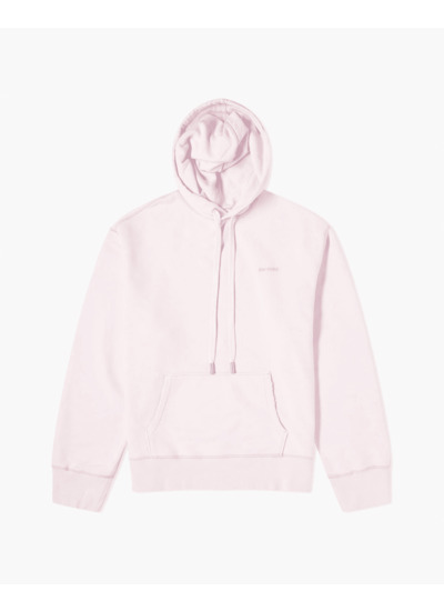 Hoodie - Logo Embroidered - Powder Pink