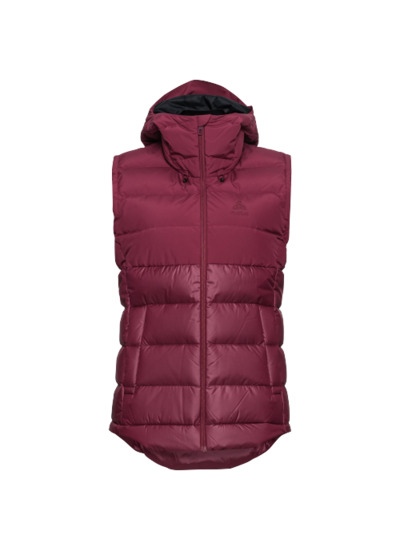 Veste à capuche sans manches avec isolation en duvet SEVERIN N-THERMIC pour femme