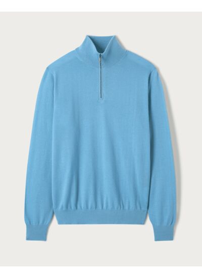 Pull col camionneur  - Homme - AQUA