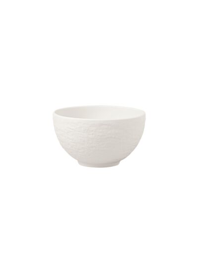 Manufacture - Coupelle, ronde, blanche, en porcelaine haut de gamme, diamètre 10,8cm, 200 ml