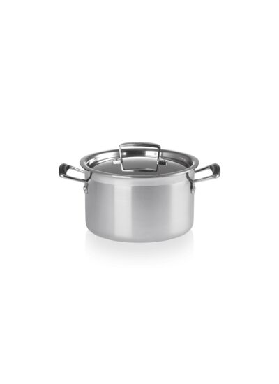 Faitout 20cm inox avec couvercle