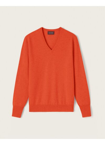 Pull col V classique - Homme - KUMQUAT