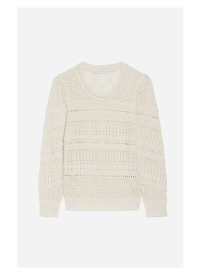 PULL COL ROND 100% Coton