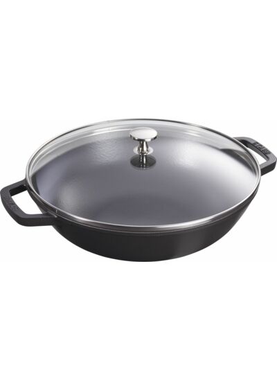 Wok 30 cm noir mat second choix