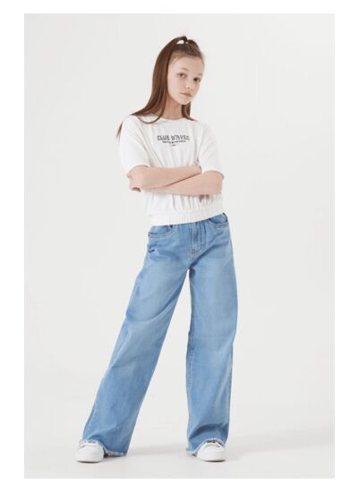 Girls Jeans Annemay Wide fit Blue