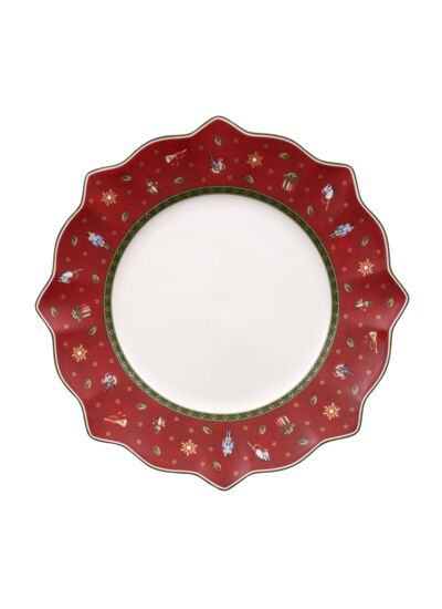 Toy’s Delight assiette plate rouge