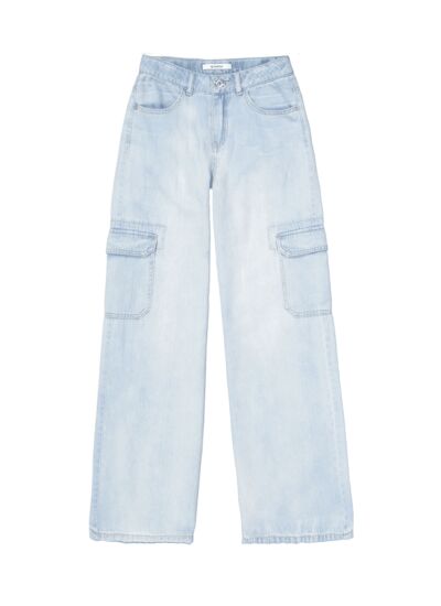 Girls Jeans PG42002 Wide fit Blue