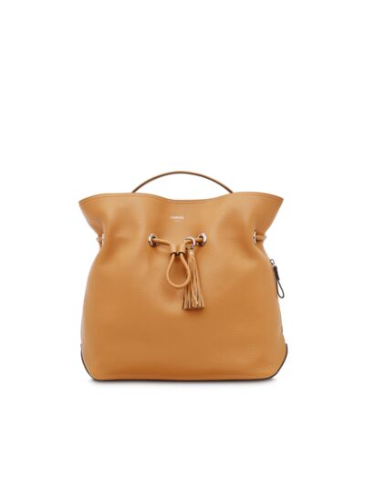 Sacha de Lancel - Sac Seau M - Moyen modèle - Camel