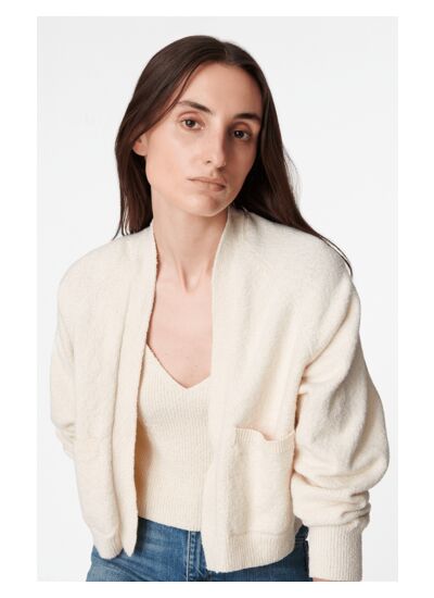 Cardigan Begonia En Coton