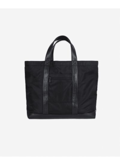 Sac Shopping En Nylon Avec Poche Frontale