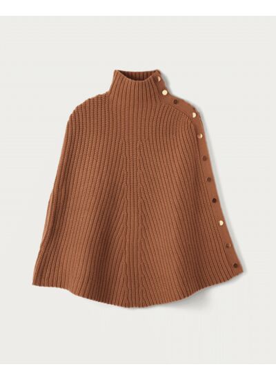 Poncho à côtes - Accessoire - VICUNA