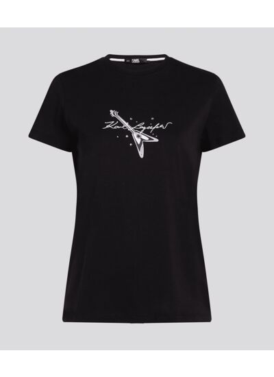 ROCK PRINT T-SHIRT FEMME