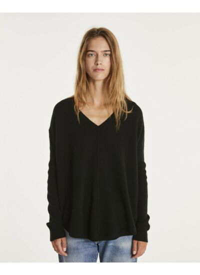 Pull Misha Pull cachemire col v liquette oversize