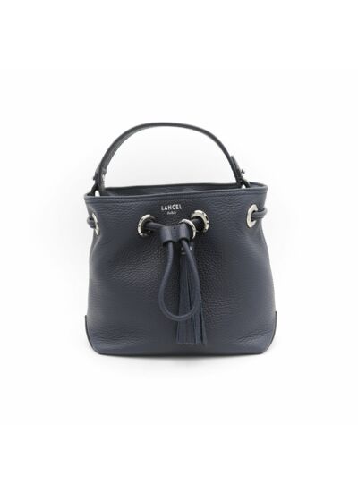 Sacha de Lancel - Sac seau - Mini - Bleu Pétrole