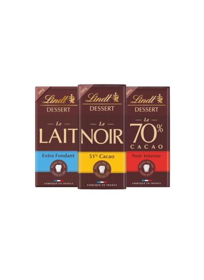 Trilogie Tablette Dessert Lindt