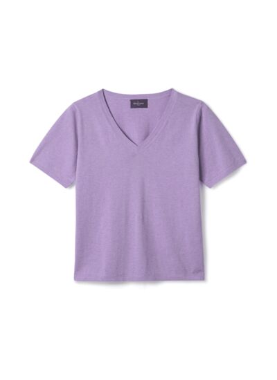 T-shirt col V - Femme - LILIBETH