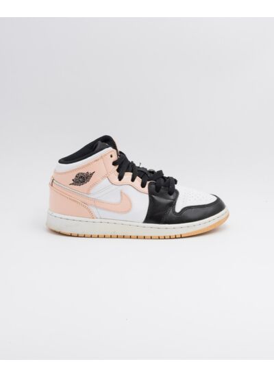 Air Jordan 1 Mid Arctic Orange Black Toe