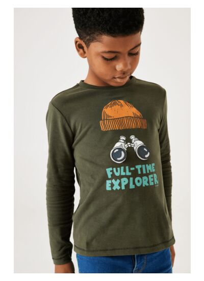 Boys T-shirt Green