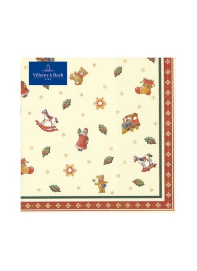 Winter Specials Toys Lunch Serviettes jouets, 20 pcs 33x33cm