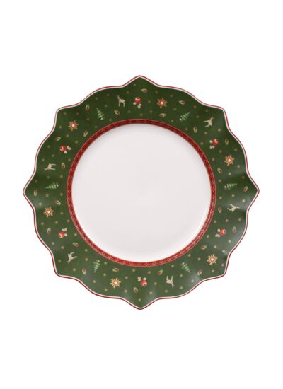 Toy’s Delight assiette plate verte