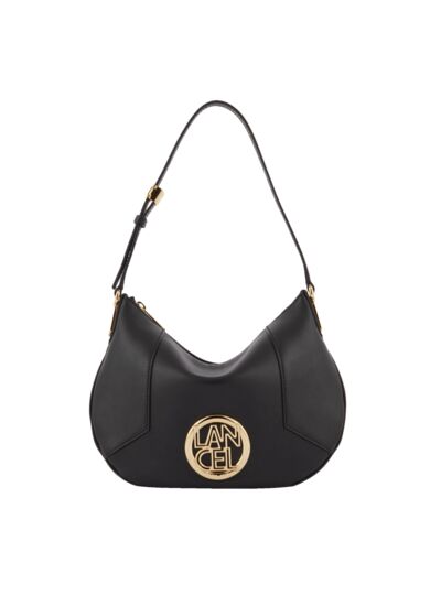 Roxane De Lancel - Mini Hobo Zippe - Noir/Dore