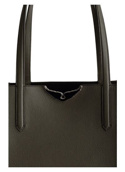 LE BORDERLINE GRAINED LEATHER Zadig Voltaire