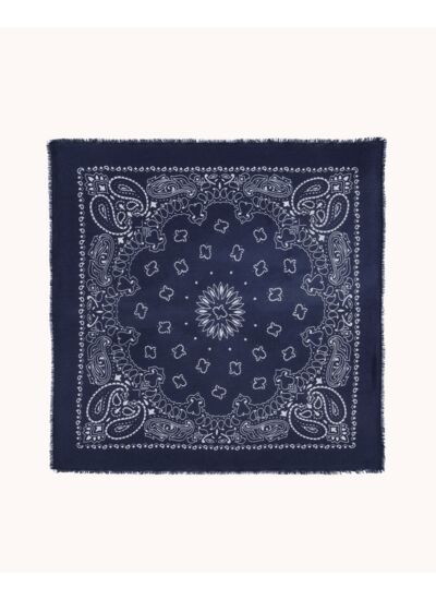 bandana HACHIKO Grand Bandana Cachemire Imprimé, 2 fils