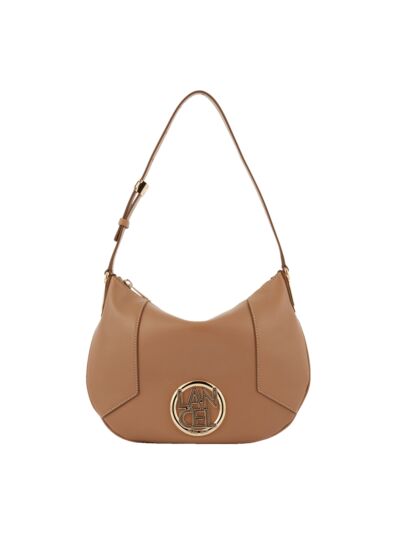 Roxane De Lancel - Mini Hobo Zippe - Granit/Dore