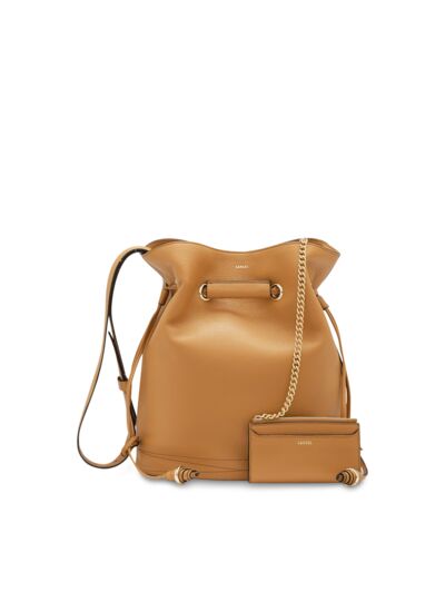 Le Huit de Lancel - Sac seau - Grand modèle - Camel