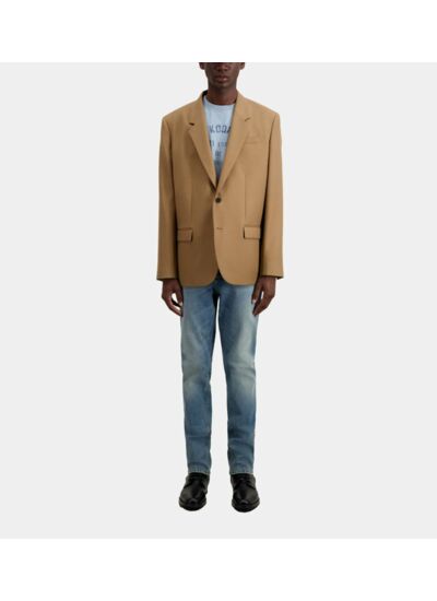 Veste Seule Large Camel Homme