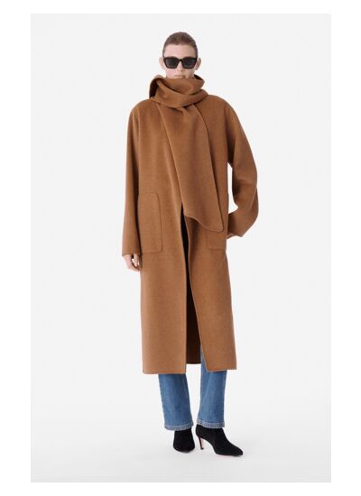 Manteau Valeran En Laine Mélangée