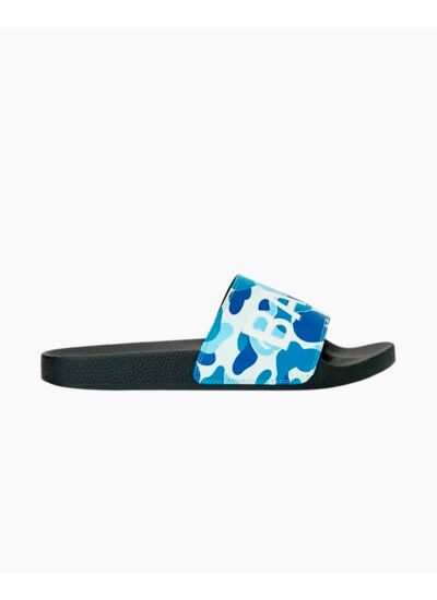 A Bathing Ape ABC Camo Slide Blue 2023