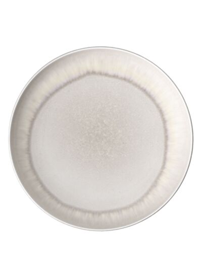 Perlemor Sand - Petite assiette creuse, beige, en porcelaine haut de gamme