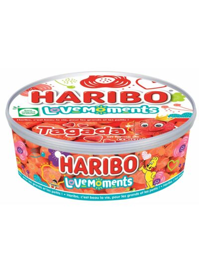 Tagada Love Moments En Forme De Cœur  Boite 400G