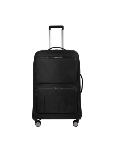 Leo De Lancel - Valise Medium 4 Ro - Noir