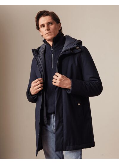 Parka gautier marine