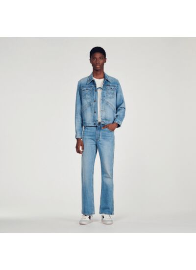 Blouson délavé SANDROxWRANGLER