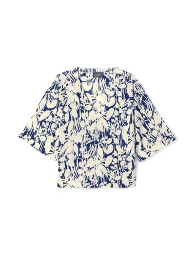 Col V ultrafin manches kimono - Femme - AMIRAL